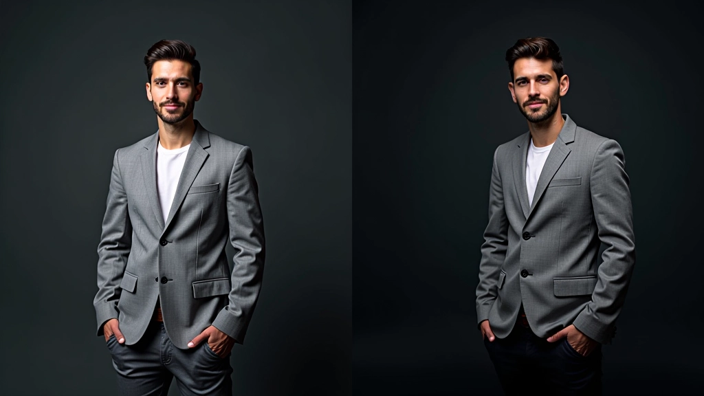 Text-Overlay auf Bild mit verschiedenen Kontrastvarianten, Lesbarkeitsbeispiele