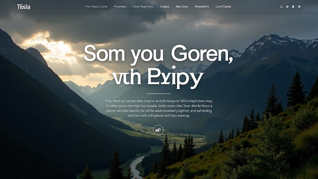 Text über Bild mit optimaler Lesbarkeit und Kontrast